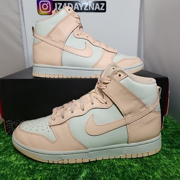 Size 9-Nike Dunk High Crimson Tint-Sail WMNS DD1869-104 (Men's 7.5) CLEAN!! NDS - Picture 3 of 16